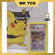 Mk Tcg Pokemon Card PSA Silicone Slab Protector PSA Graded Guard Silicone Graded Card Slab Bumper