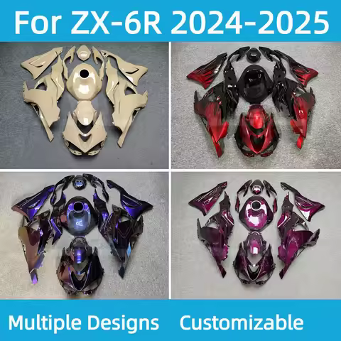 For Kawasaki ZX6R 2024 2025 Motorcycle Fairings ZX 6R 24 25 ABS Cowling Injection Bodywork Fairing K
