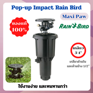 หัวป๊อบอัพฝังดิน Pop-up แบบตีน้ำ Rain Bird USA Maxi Paw 2045A เกลียว 3/4 นิ้ว 1/2 นิ้ว ของแท้ ระวังข