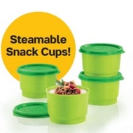 TUPPERWARE Steamable Snack Cup (4) 110ml Green