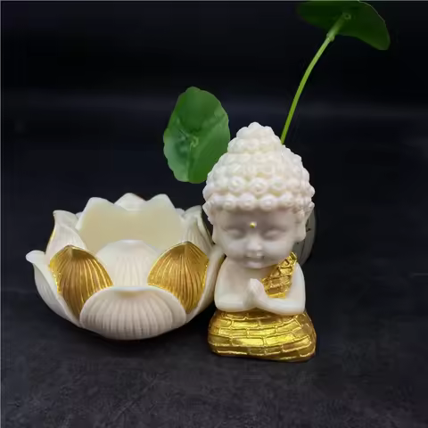 Ivory fruit, Bodhi fruit, baby Buddha lotus base, office decoration, tea pet handicraft, car car dec