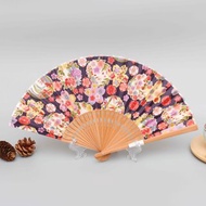 京都NISHIKI flower系列扇子-深紫色