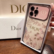 Street Wear Dior Flower Suitable for iPhone17promax Protective Case Soft Case Apple 16promax All-Inc