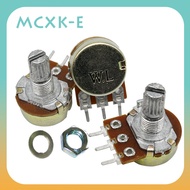 WH148 15mm B1K B2K B5K B10K B20K B25K B50K B100K B500K B1M Single Turn Variable Resistor / Potentiom