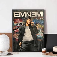 Poster Klasik Eminem Berkualiti HD Seni Dinding Retro untuk Hiasan Rumah dan Bilik 0422