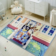 Bluey bluey bluey bluey Dog Home Location Carpet Bedroom Toilet Entrance Floor Mat Carpet