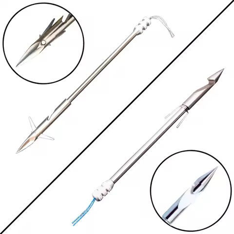 Slingshot Hunting Bow Catapult Ammo Arrow Fish Shooting Long Arrow Triangle Head Dart Fishing Basic