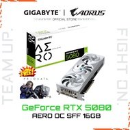 GIGABYTE GeForce RTX­­™ 5080 AERO OC SFF - 16G NVIDIA GAMING GRAPHICS CARD