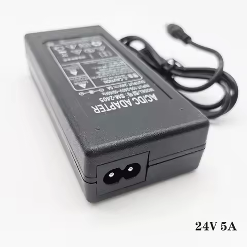 DC 12V 24V Adapter 100V-240V Lighting Transformer 5.5*2.1~2.5mm 1A 2A 3A 5A Power Supply Adapter Con