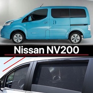 Magnetic For NISSAN NV200 Car Sunshade UV Protection Car Curtains Car Accessories