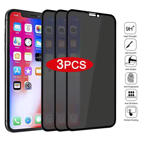Anti-spy Glass For Huawei P30 Lite P40 P20 Pro Privacy Screen Protector For Honor X8 8X 50 10i 20i 9