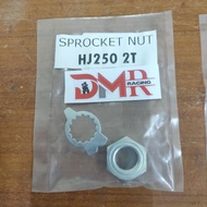Motocross Heng Jian HJ250 2 Stroke Engine Front Sprocket Nut + Washer