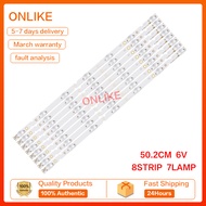 TCL 55P8SUS TV Backlight Strip TCL-55D8-3030F2 1-8X7 YHA-4C-LB5507-YH10J