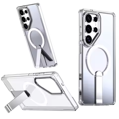 L9BA Protective Shell Case with Kickstand Cover for S25 Full Coverage Housing Scratch Resistant