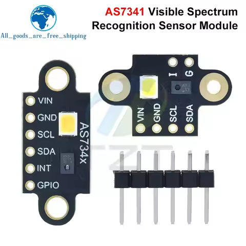 AS7341 AS734x Visible Spectral Sensors Module Color Temperature illuminance High Accuracy Color Dete