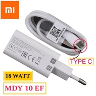 CHARGER XIAOMI REDMI Note 8 8A 9 9T 10 10C FAST CHARGING CASAN TYPE C 18 WATT CAS HP CEPAT PENUH Ori