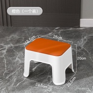 Stool Modern Simple Living Room Small Stool Plastic Low Stool Home Tea Table Stool Foot Stool Shoe C