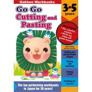 Gakken Workbooks Go Go Cutting and Pasting (3-5 years)