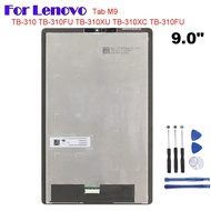 Untuk Lenovo Tab M9 TB310 TB310FU TB310XU TB310XC TB-310 TB-310FU TB-310XU 9.0" Paparan LCD Touch Sc