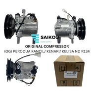 Compressor ORIGINAL NEW Perodua Kancil / Kenari / Kelisa Denso System R134 SEIKO SEIKI