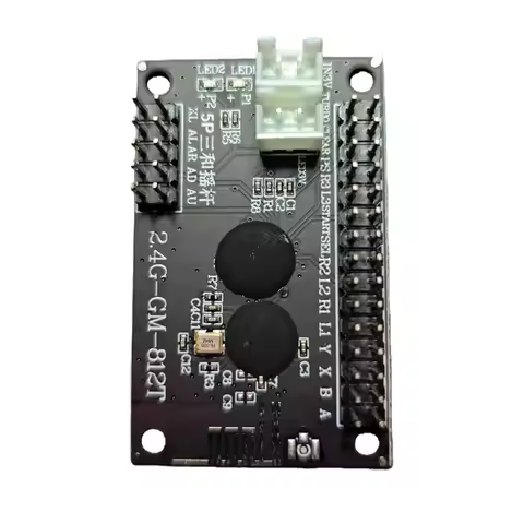 ABAN 2.4G Wireless 2 Players for USB Zero Delay Joystick Encoder PCB Board for Diy Game Console Part