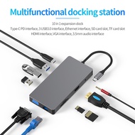 Type-c Docking Station HDMI 4K HD Gigabit Network Port usb3.0 HUB Hub Notebook Mobile Phone Docking Station