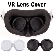 VR Lens Silicone Protective Cover for Meta Quest 3/Quest3S Anti-scratch Lens Protector Dustproof Cap