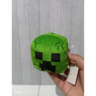 Plush Keychain Minecraft Cleaver Cube