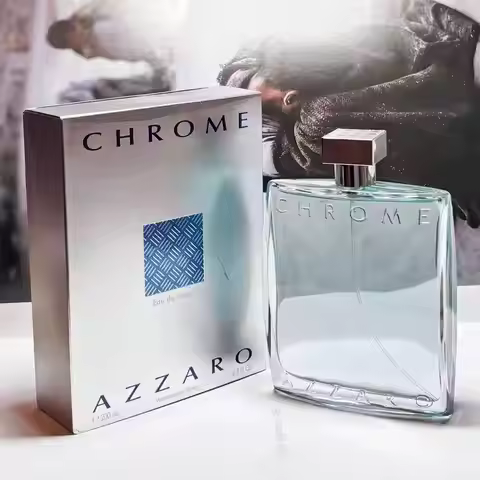 Azzaro Chrome men Eau De Toilette Spray 100ml/200ml Original citrus fragrance with long-lasting scen