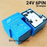 RELAY FROG 24V 6PIN 30A SONGLE RELAY SONGLE 24V 6 FEET