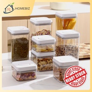 Bekas Simpanan Vakum Tekan Sekali Segar Untuk Bijirin, Snek & Lagi – Vacuum Sealed Storage Container