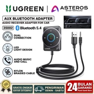 Aux Receiver Bluetooth Adapter UGreen Bluetooth 5.4 Dual Connection For Car (35002)