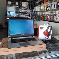 Laptop Slimm Asus Core I3 Gen 7 Like New