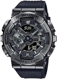 Men's Casio G-Shock Analog-Digital Stainless Steel Bezel Watch GM110-1A