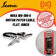 [FAMA]Hosa IRG-100-5 Guitar Effect Patch Cable FLAT , 6in