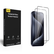 VEKIC Screen Protector For iPhone 15 / 15Plus / 15Pro / iPhone 15 Pro Max Full Cover Tempered Glass 