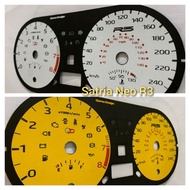 Proton Satria Neo R3 papan meter custom (AUTO /MANUAL)  8K RPM/240kmh