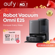 eufy by Anker E25 Robot Vacuum Cleaner Self-Cleaning while Mopping Always Clean Roller Mop 20,000Pa 