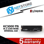 KINGSTON KC3000 1TB M.2 2280 NVME INTERNAL SSD - SKC3000S/1024G
