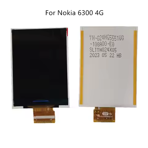 100pcs/lot LCD Display Screen Replacement Part For Nokia 6300 2020 4G