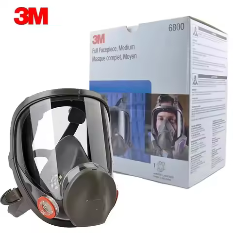 3M 6800 Painting Spraying Respirator Gas Mask Industry Chemcial Full Face Gas Mask Safety Work Filte