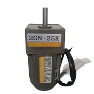 AC 220V AC 6W Single phase gear motor, regulated speed motor with gearbox.