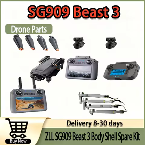 Aether ZLL SG909 Beast 3 Stellar Body Shell, Dual Remote Control, Shockproof Propellers, Original Dr