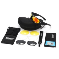 Daisy C6 Outdoor Sports Cycling Windproof Tactical Goggles Anti-Ultraviolet Sunglasses