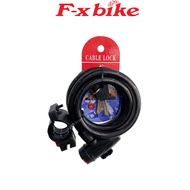 F-x Bike Sports Bicycle Key Lock 1M2 Long Saddle Mount