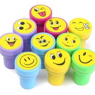 Emoji Stamps for Kids - 10 Pcs Set | Emoji and Motivation Reward Art Teachers, Students Birthday Gif