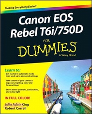 5828.Canon Eos Rebel T6I/750D For Dummies