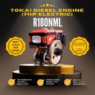 TOKAI DIESEL ENGINE 7HP R180NL (MANUAL) OR R180NML (ELECTRIC)