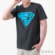 DOSH MENS T-SHIRTS SUPERMAN เสื้อยืดคอกลมผู้ชาย FSMT5231-CC (XS-2XL)