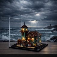 Saiz Custom Kotak Paparan Akrilik Acrylic Display Box 定制尺寸 for Lego 21310 Old Fishing Store